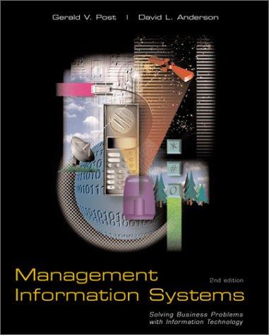 Cover for Management Information Systems