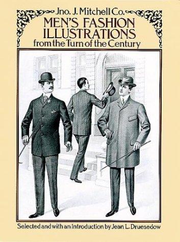 Cover for Men's fashion illustrations from the turn of the century