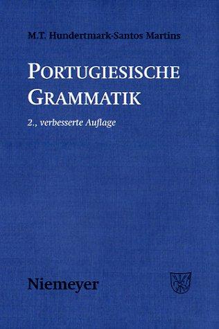 Cover for Portugiesische Grammatik.