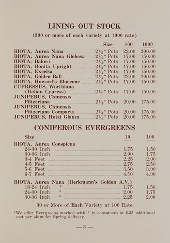 Cover for Wholesale price list
