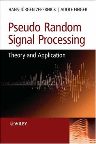 Cover for Pseudo random signal processing