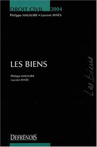 Cover for Les biens