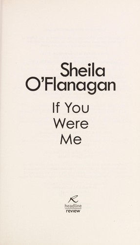 Cover for If you were me