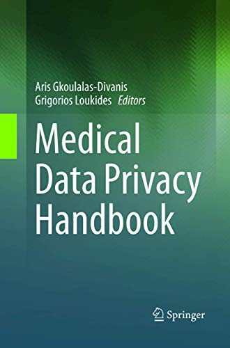 Cover for Medical Data Privacy Handbook