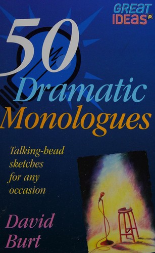 Cover for 50 dramatic monologues