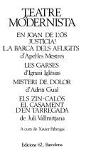Cover for Teatre modernista