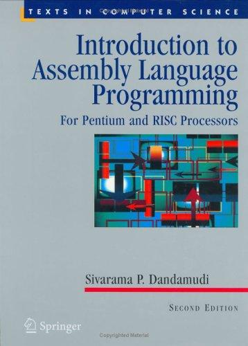 Cover for Introduction to Assembly Language Programming