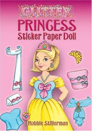 Cover for Glitter Princess Sticker Paper Doll (Glitter)