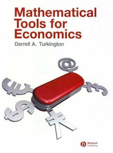 Cover for Mathematical Tools for Economics