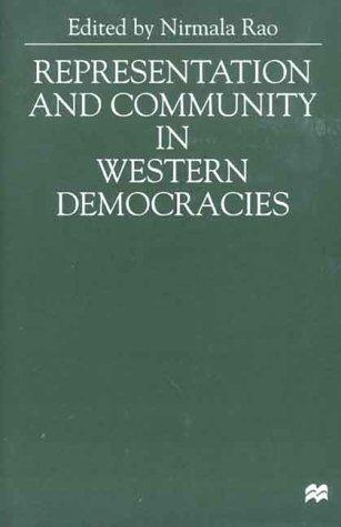 Cover for Representation and Community in Western Democracies
