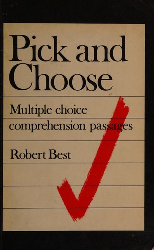 Cover for Pick and choose