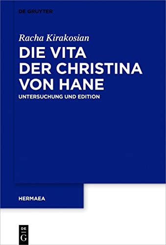 Cover for Die Vita der Christina Von Hane