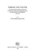 Cover for Terror und Politik