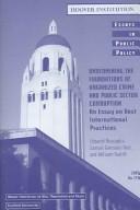 Cover for Undermining the Foundations of Organized Crime And Public Sector Corruption