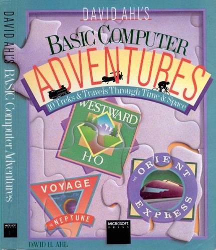 Cover for David Ahl's Basic computer adventures