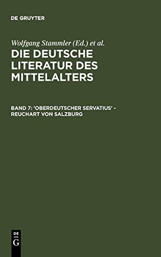 Cover for 'Oberdeutscher Servatius' - Reuchart von Salzburg (German Edition)