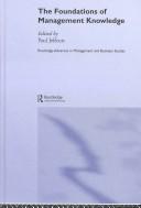 Cover for The foundations of management knowledge