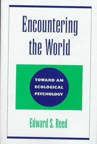 Cover for Encountering the world