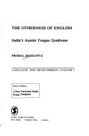 Cover for The otherness of English