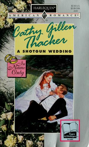 Cover for A shotgun wedding