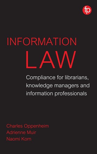 Cover for Information Law