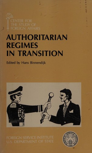 Cover for Authoritarian regimes in transition