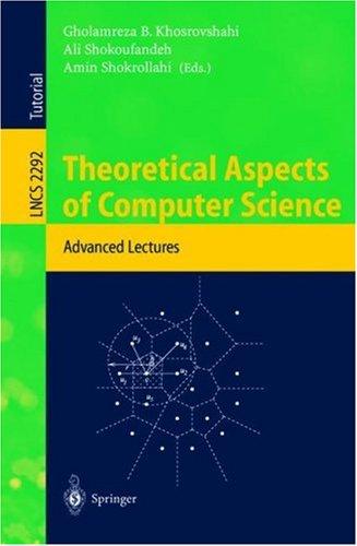 Cover for Theoretical Aspects of Computer Science