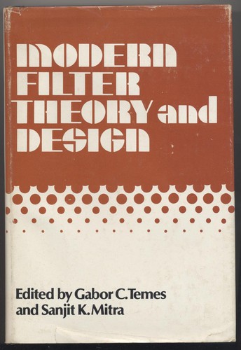 Cover for Modern filter theory and design.