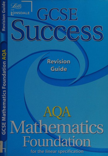 Cover for AQA mathematics foundation