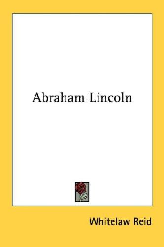 Cover for Abraham Lincoln