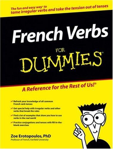 Cover for French Verbs For Dummies