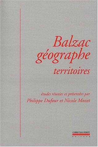Cover for Balzac géographe