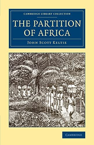 Cover for The partition of Africa