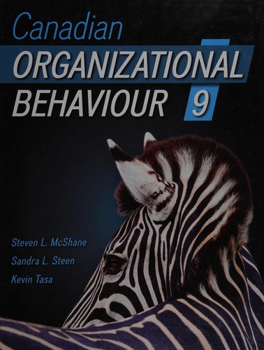 Cover for Canadian Organizational Behaviour