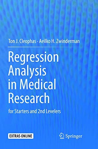 Cover for Regression Analysis in Medical Research