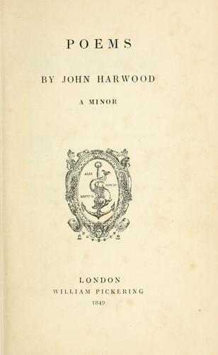 Cover for Poems.
