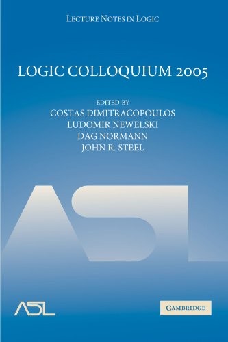 Cover for Logic Colloquium 2005