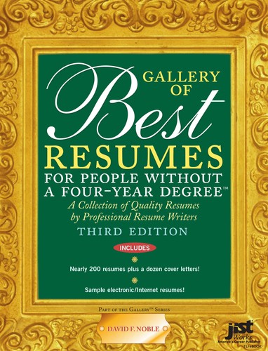 Cover for Gallery of Best Resumes for People Without a Four-Year Degree, Third Edition