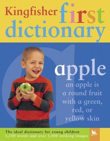 Cover for Kingfisher first dictionary.