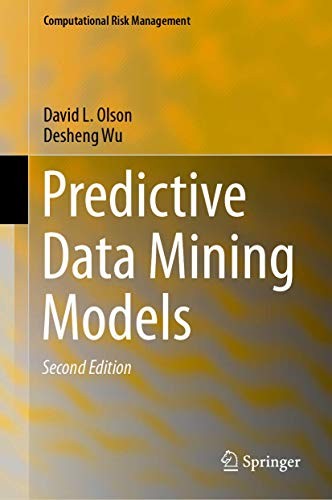 Cover for Predictive Data Mining Models