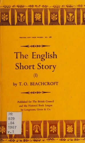 Cover for The English Short Story (I) (Writers and their Works: No 168)