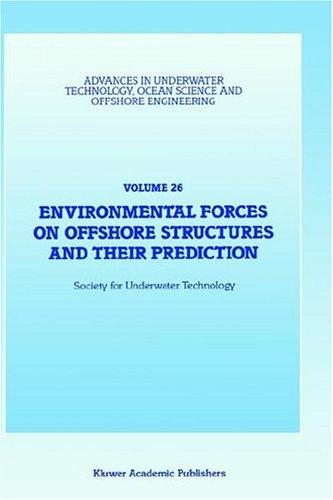 Cover for Environmental forces on offshore structures and their prediction