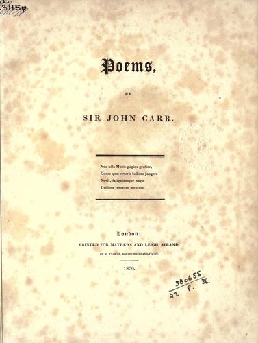 Cover for Poems.