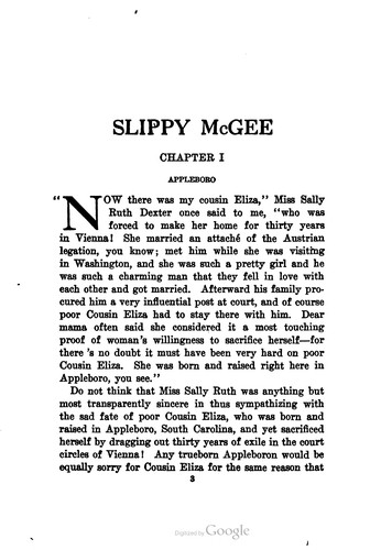 Cover for Slippy McGee