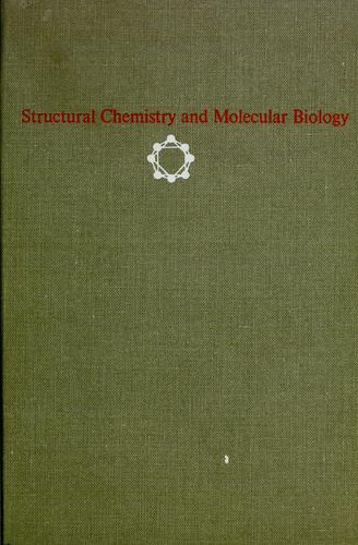 Cover for Structural chemistry and molecular biology.