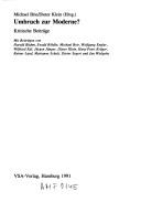 Cover for Umbruch zur Moderne?