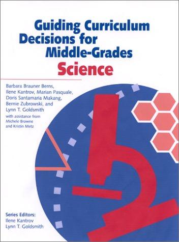 Cover for Guiding Curriculum Decisions for Middle-Grades Science