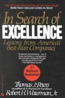 Cover for In Search of Excellence