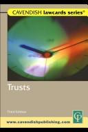 Cover for Trusts Law (Lawcards)