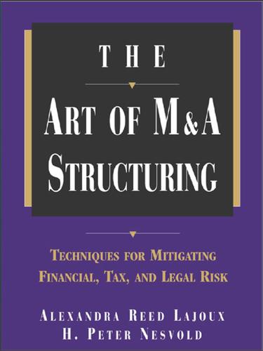 Cover for The Art of M & A Structuring